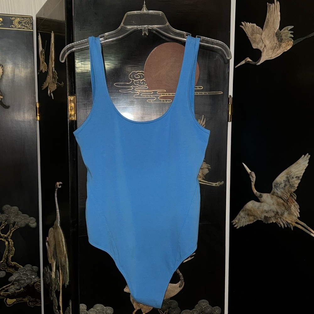 NWOT FP Movement Blue Bodysuit